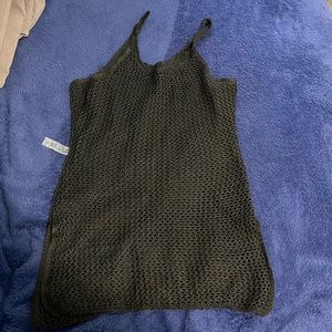 Black Netted Cover Up. Perfect for Summer!!